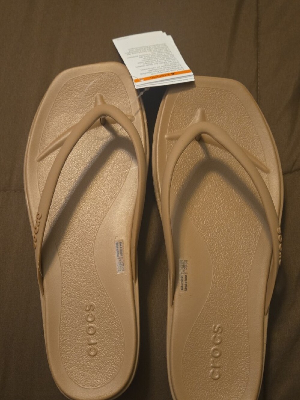 CROCS Women's MIAMI Platform Flip Sandals - Picture 6 of 7